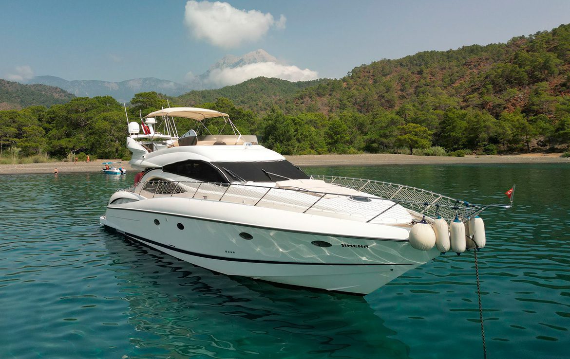 Kemer Yacht Rental 18m Sunseeker Manhattan 56
